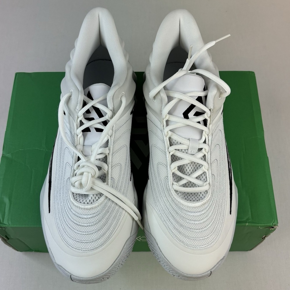 Nike Giannis Immortality 4 EP FQ3680-100 Men Sz 11 Basketball Shoes White/Black - Picture 4 of 9